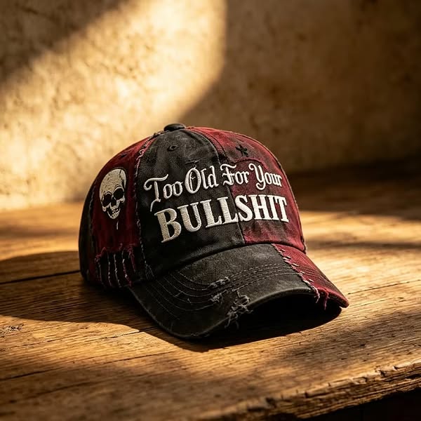 Too Old For Your Bullshit Cap