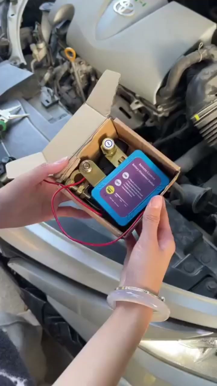 Remote control of car devices for anti-theft safety