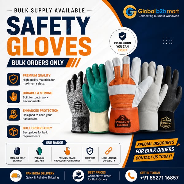 Bulk Safety Gloves Available