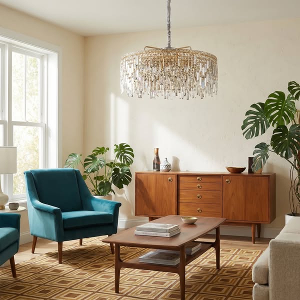 Moderne Hanglamp Lichtringen & Dynamische Glans – Fluo
