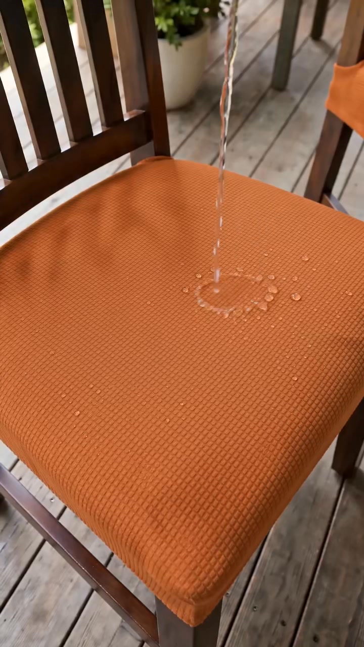 Waterproof Jacquard Chair Covers! Durable, Stylish & Easy-Clean