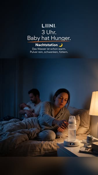 Fläschchen vom Nachttisch.