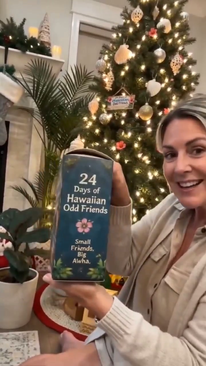 24 Days of Hawaiian Odd Friends Advent Calendar | 24 Unique Tropical Mini Figures with Daily Surprises for Hawaii Lovers, Collectors & Ch