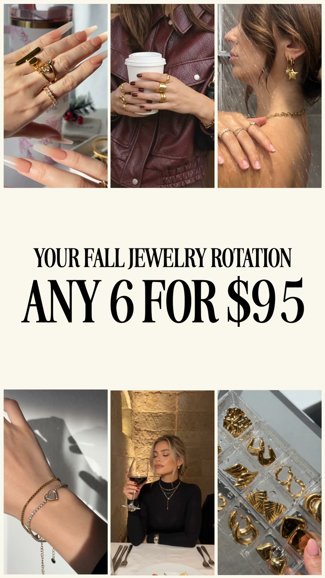 Pick Any 6 Pieces for $95