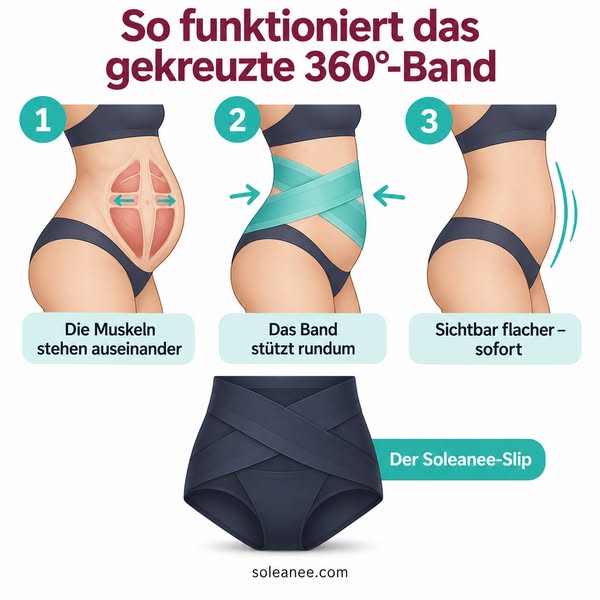 Soleane Sculpt™ | Postpartale Unterhose — 360° Kompression