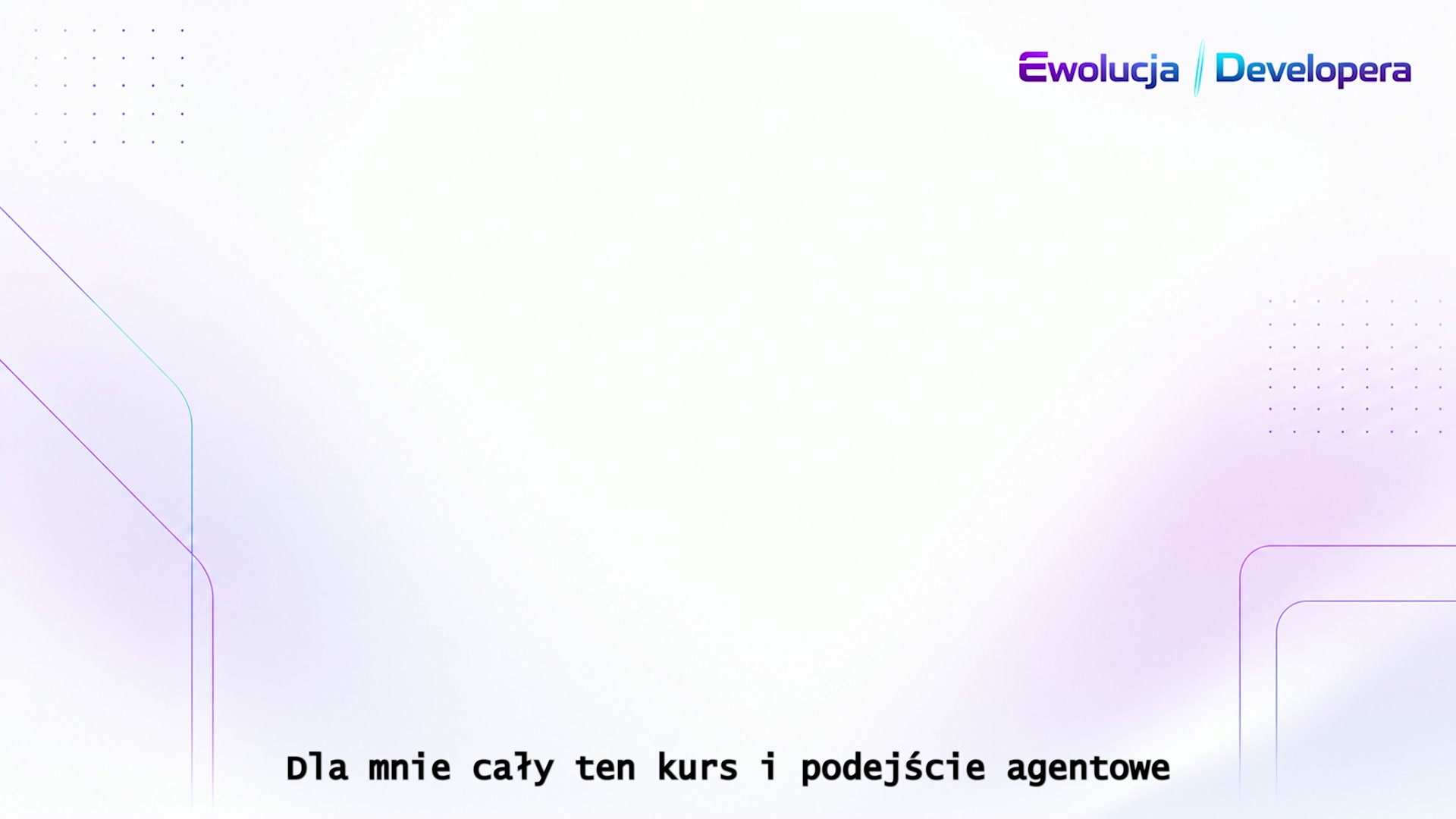 Kurs AI w Programowaniu - od Kodu do Produkcji.