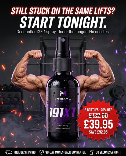 3 Bottles. 90 Days. £39.95.