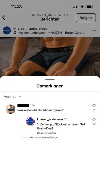 Sichere dir 1 Gratis-Boxershorts beim Kauf von 3!