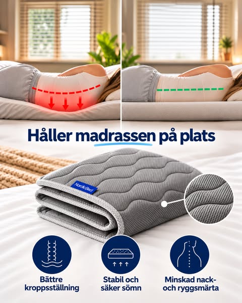 Grop i bäddmadrassen?