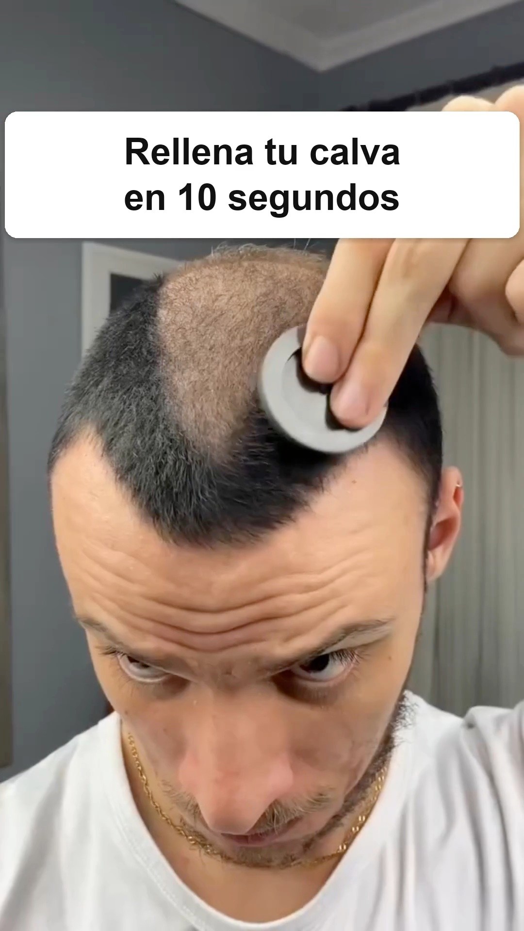 Un cabello denso en 10 segundos