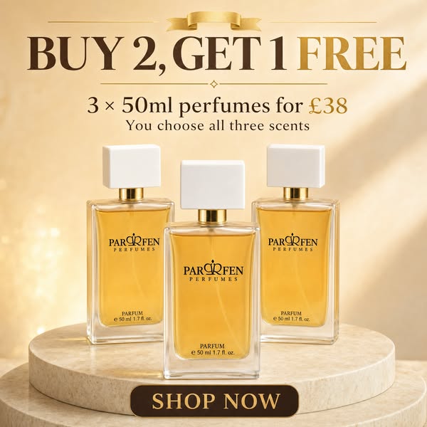 3 × 50ml Perfumes for £38