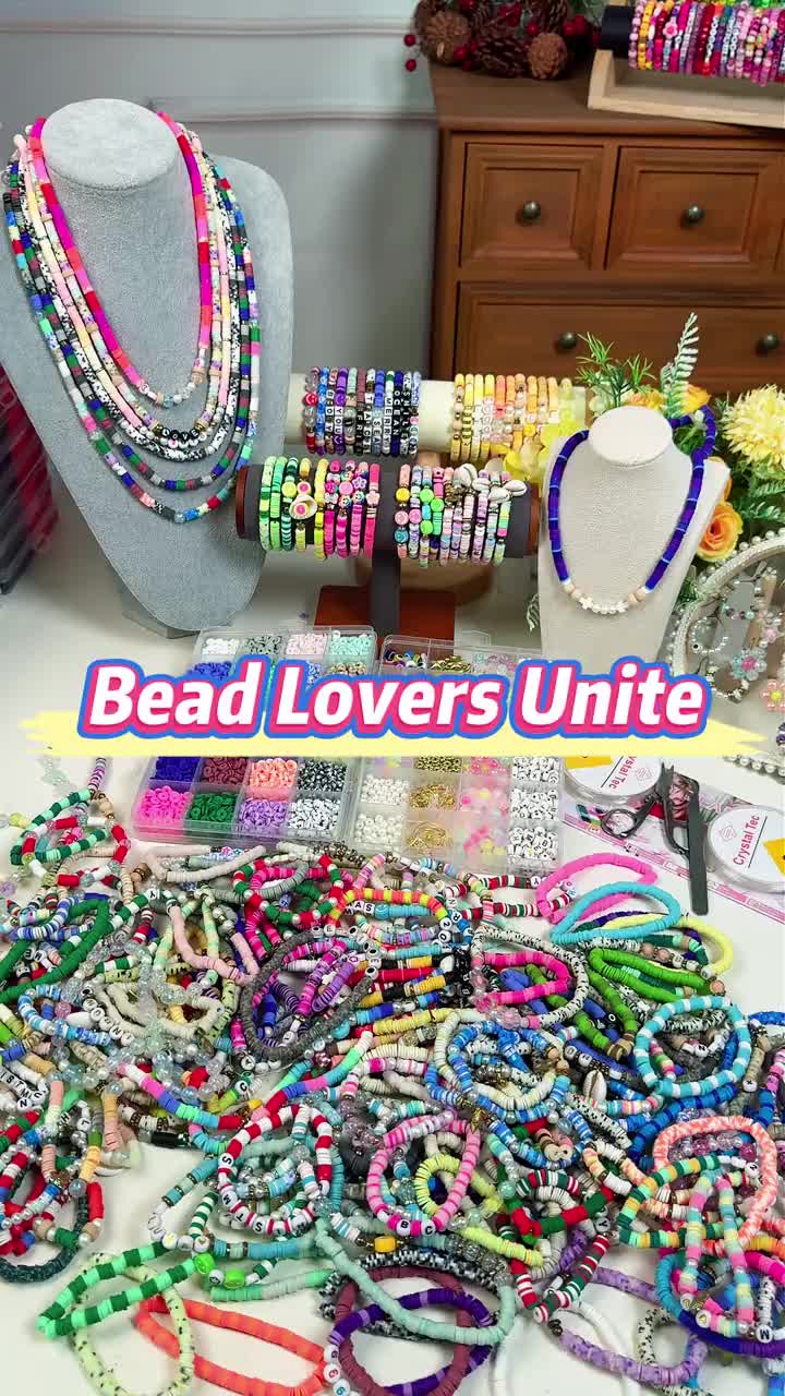 Clay Beads Bracelet Making Kit