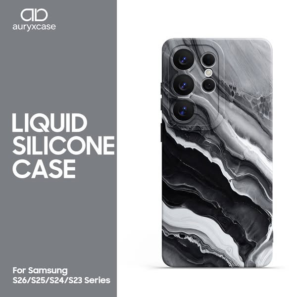 Marble Series - SamsungMagSafe Silicone Case