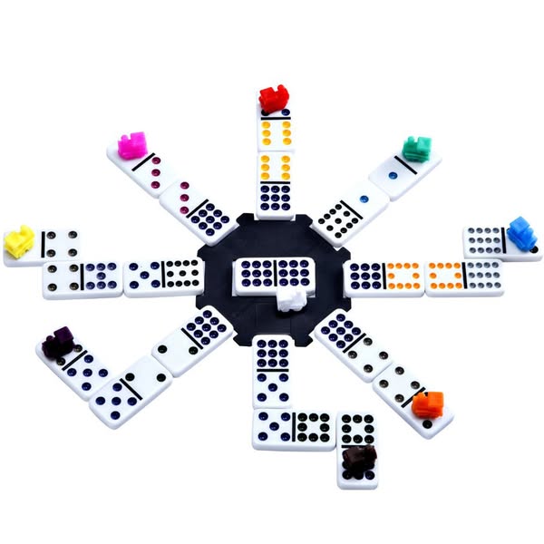 Mexican Train Dominoes - Mexican Dominoes in Wooden Box£38.80