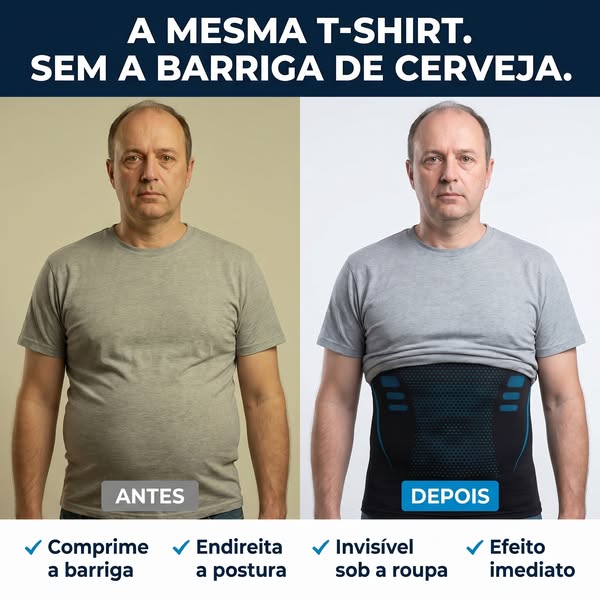 Adeus à barriga de pai