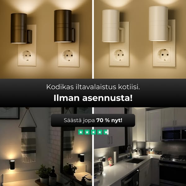 Lamppu, joka syttyy itsestään – joka ilta