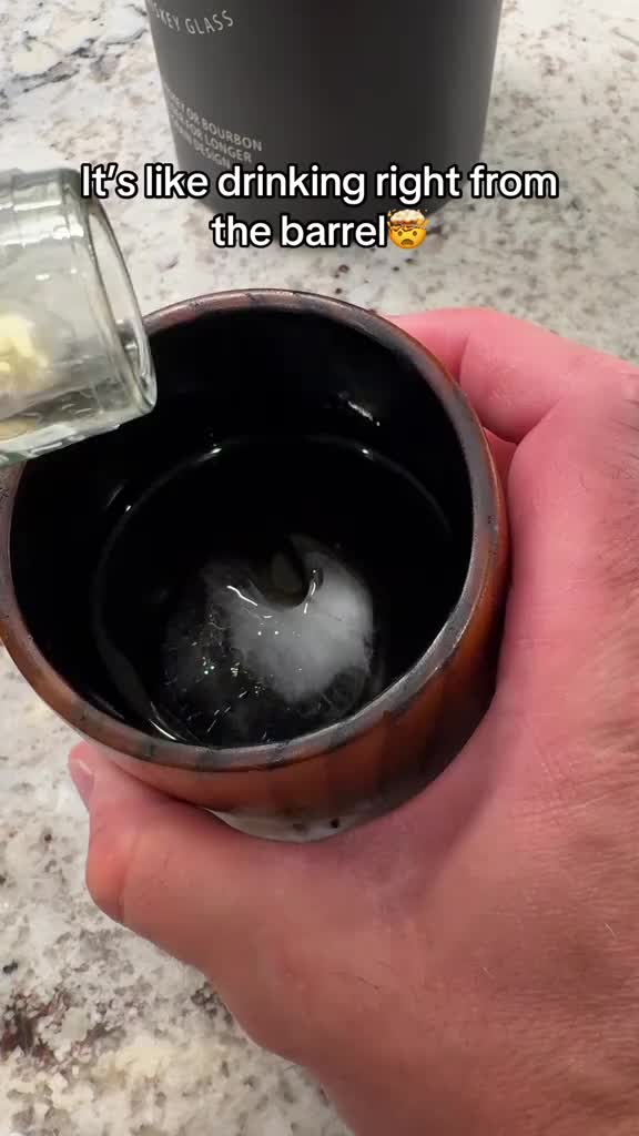 Charred Jujube Wood Cups