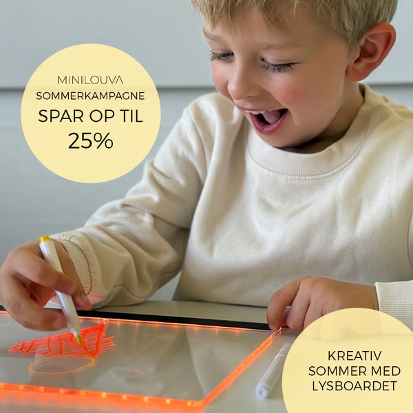 Spar op til 25% på Lysboard
