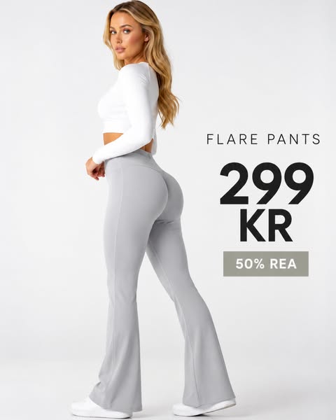 Flare leggings – upp till 75% rabatt