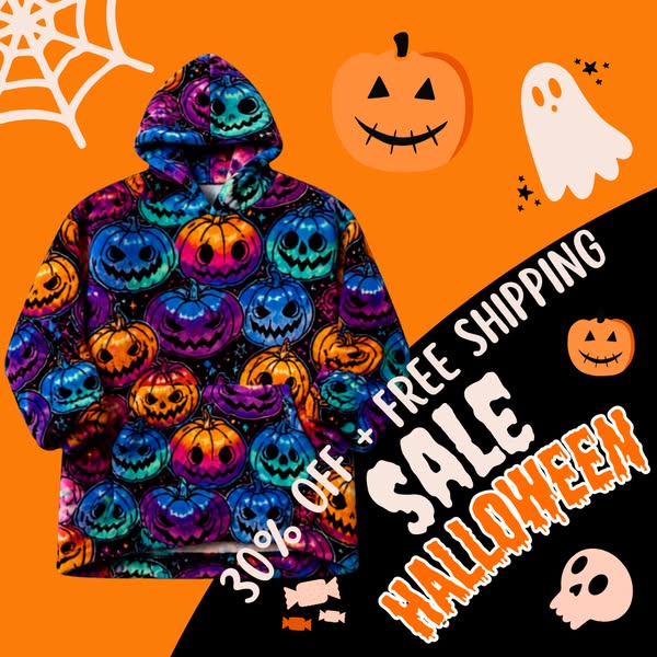 Your New Favorite Halloween Hoodie -- 30% OFF + FREE SHIPPING