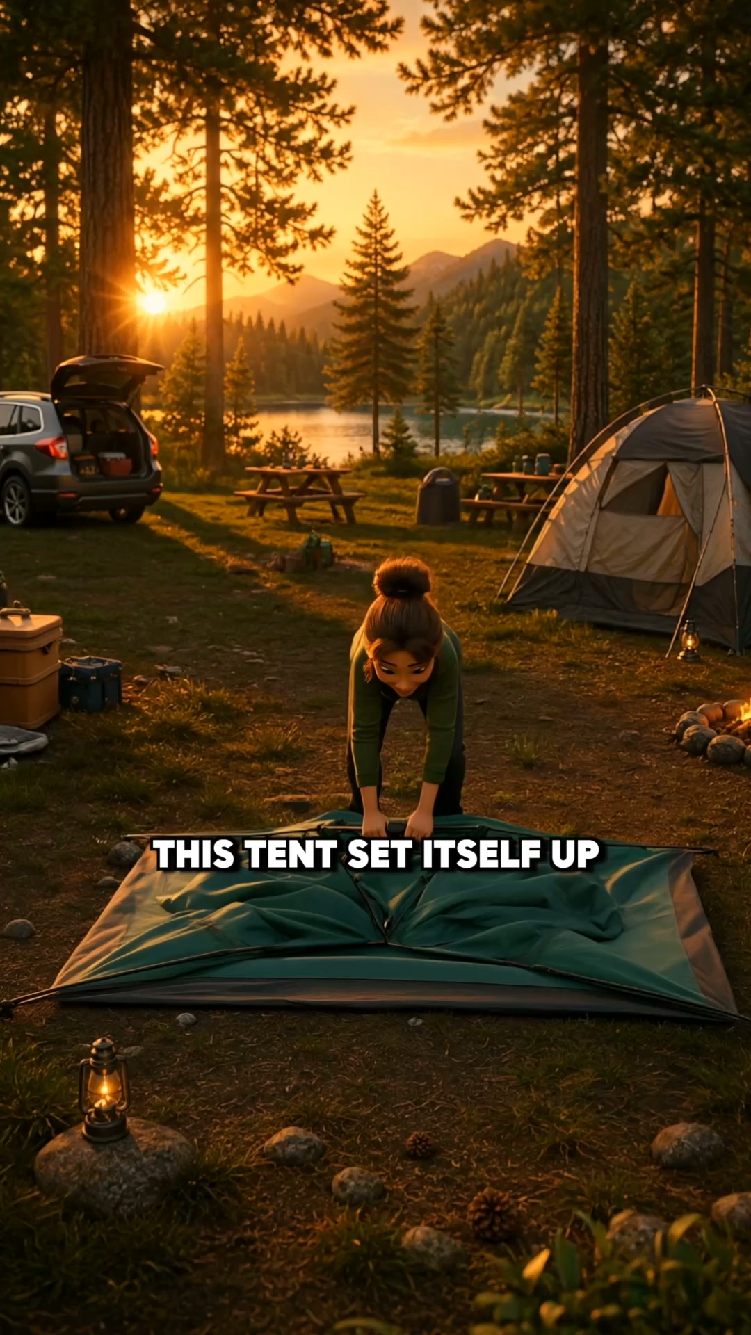Amazing 3 Seconds Fast Setup Tent!