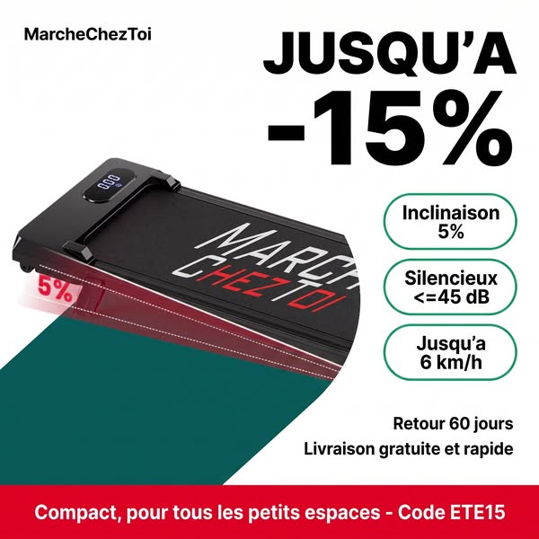 Jusqu'à -15% avec ETE15