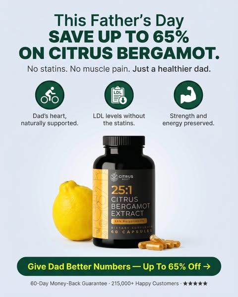 Clinically Dosed Real Citrus Bergamot