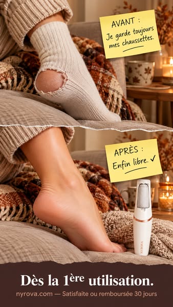 Des pieds de bébé tout doux en 5 minutes chrono