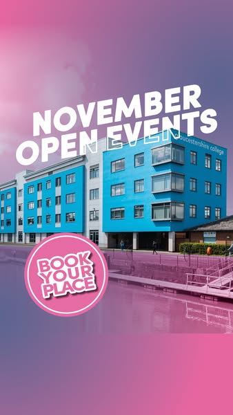 Book Today | November Open Events