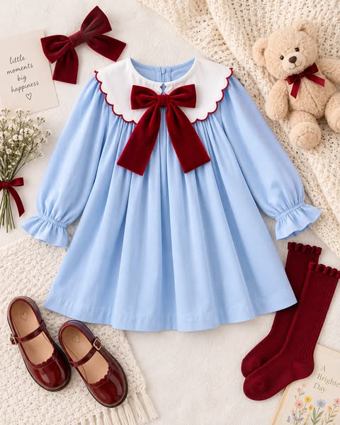 Little Sweetheart's Perfect Party Dress