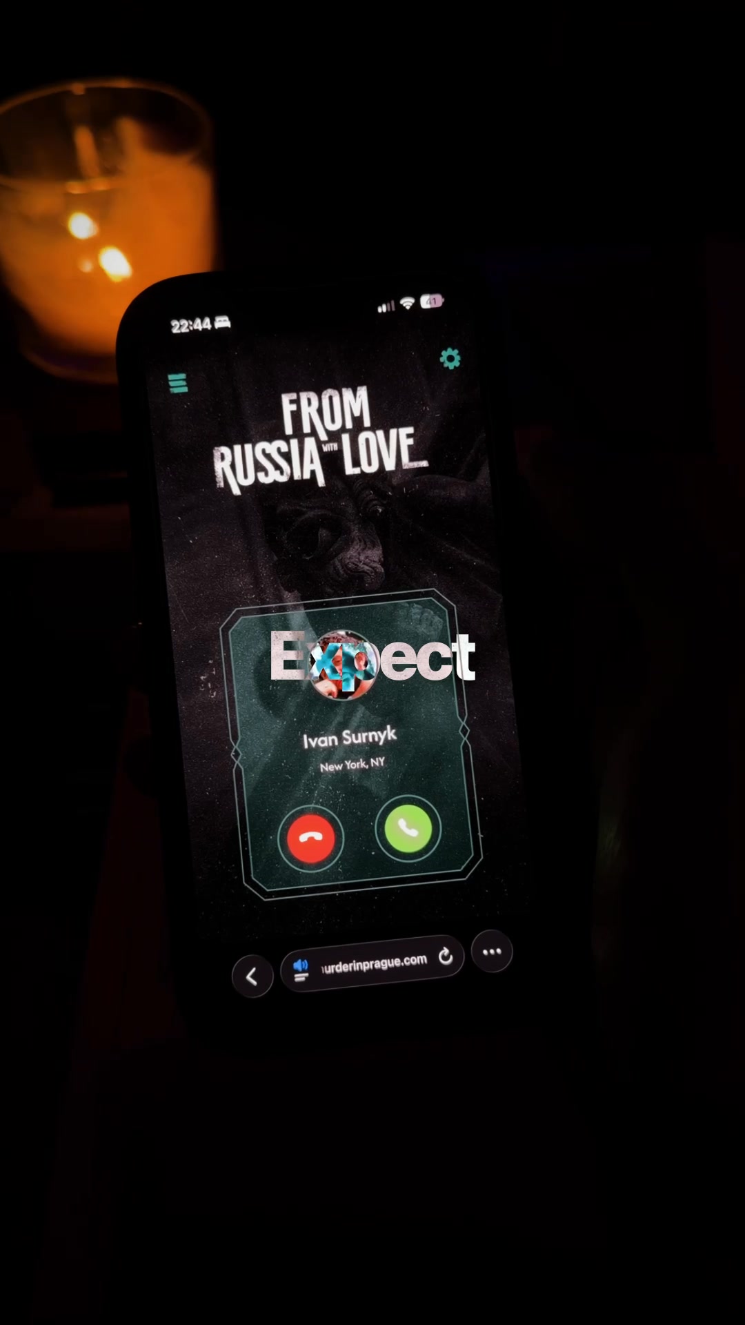 Experience an interactive mystery movie night