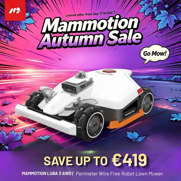 Mammotion Autumn Sale