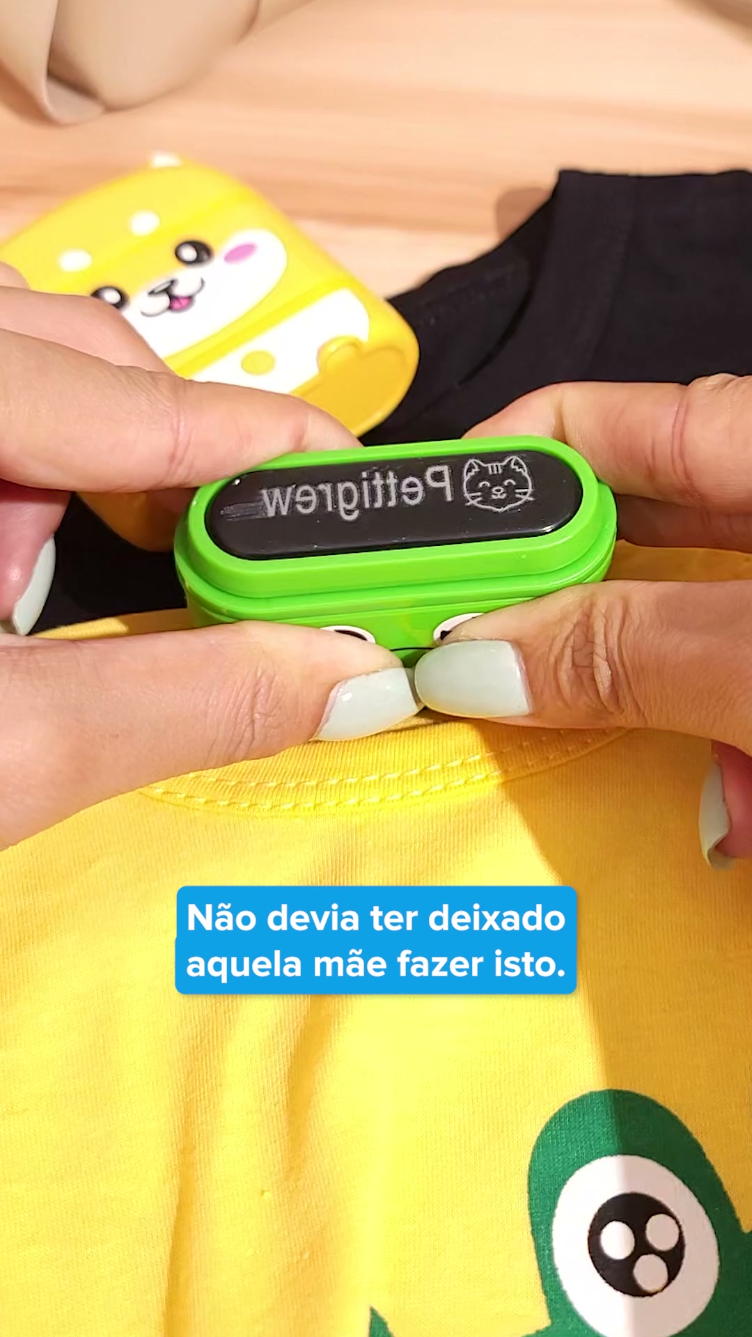 Pare de perder itens na creche