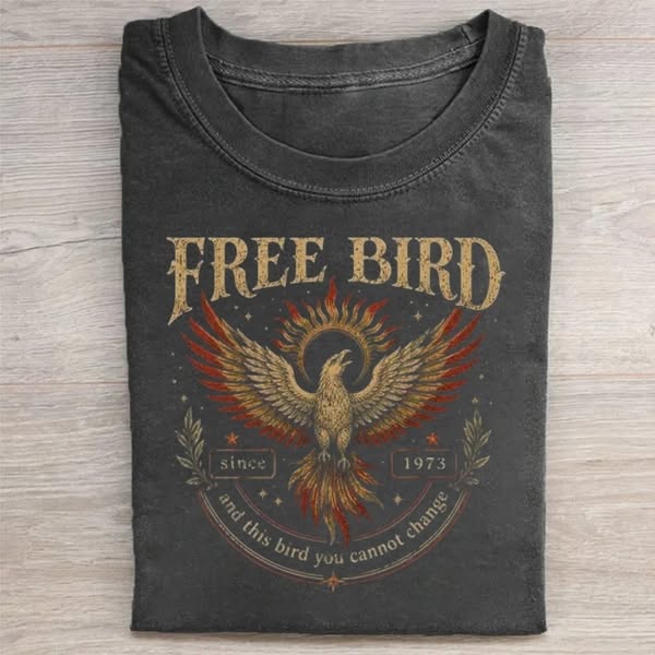Free Bird 1973 Vintage Rock Tee