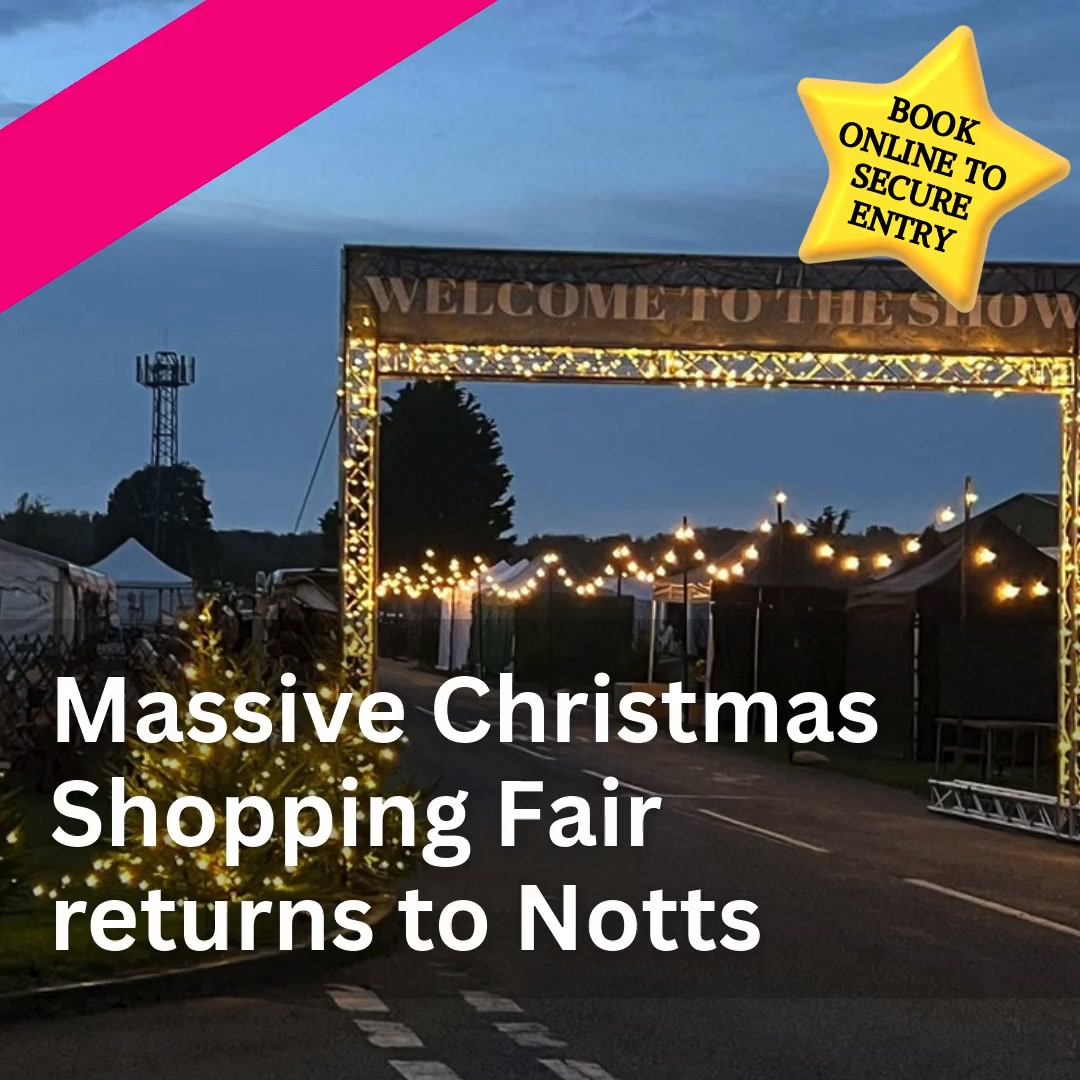 HUGE Christmas Fair returns to the Newark Showground