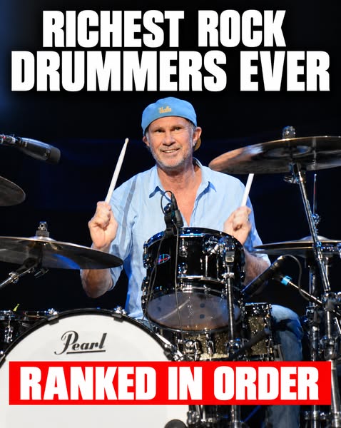 The Wealthiest Rock Drummers Of All Time