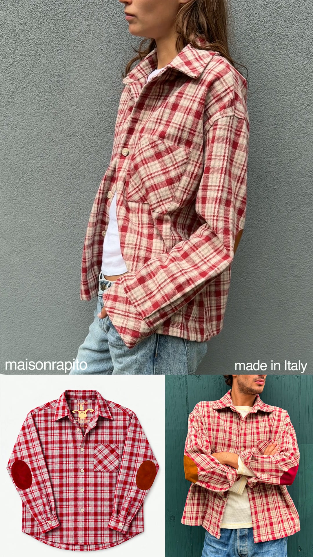 Meet the Red Patch Flannel