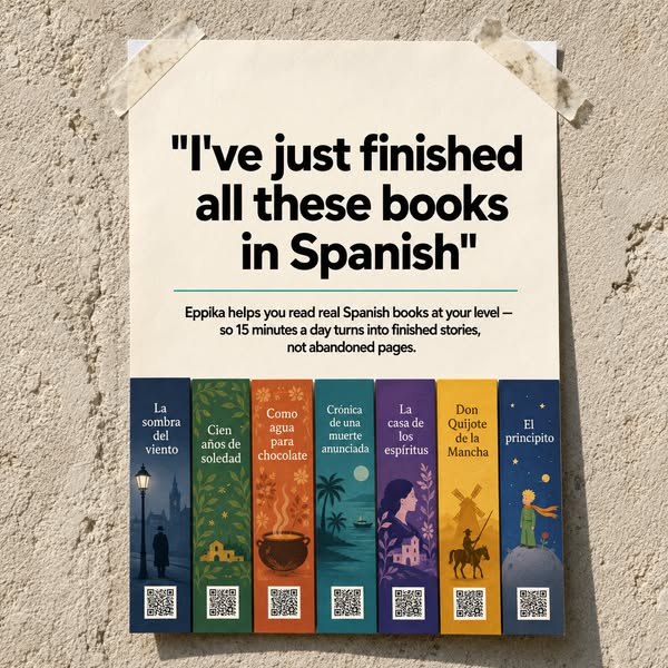 Read your first book in Spanish