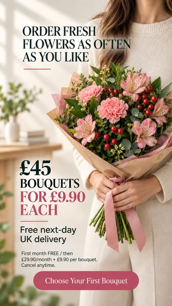 £45 bouquet. Club price £9.90