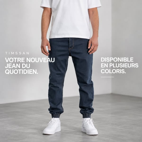 Le jean confortable à porter au quotidien
