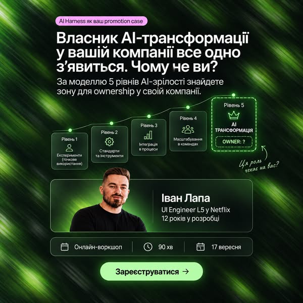 AI Harness як Promotion Case