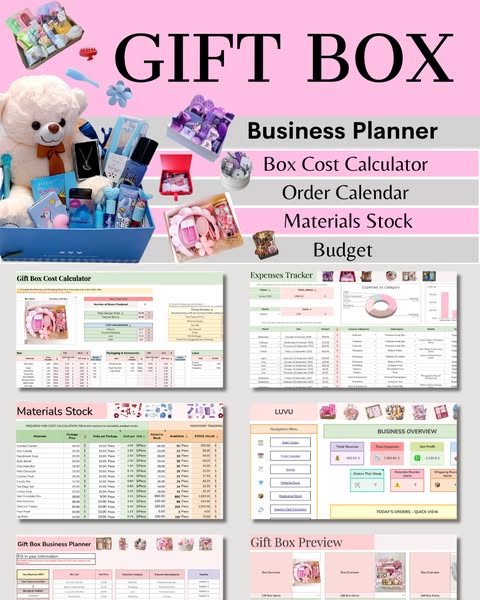 Gift Box Business Planner