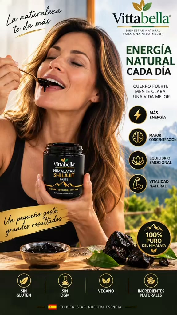Descubre el poder del Shilajit