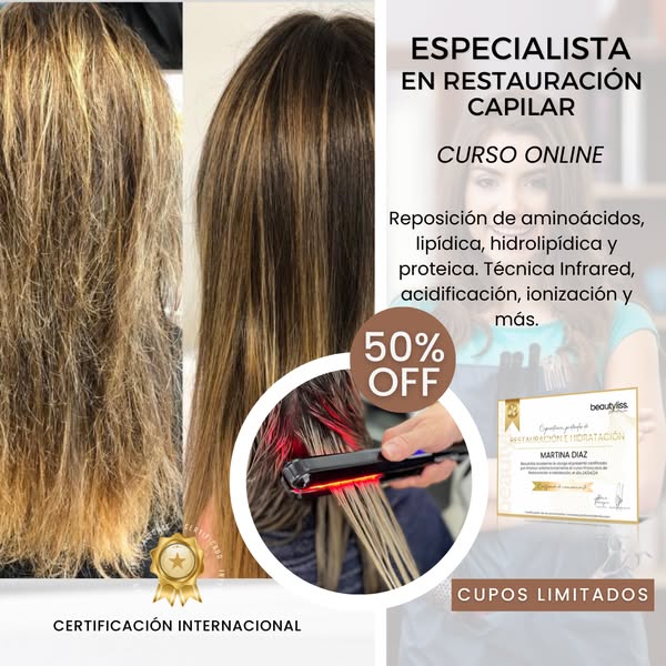 Conviértete en Experta en Restauración Capilar