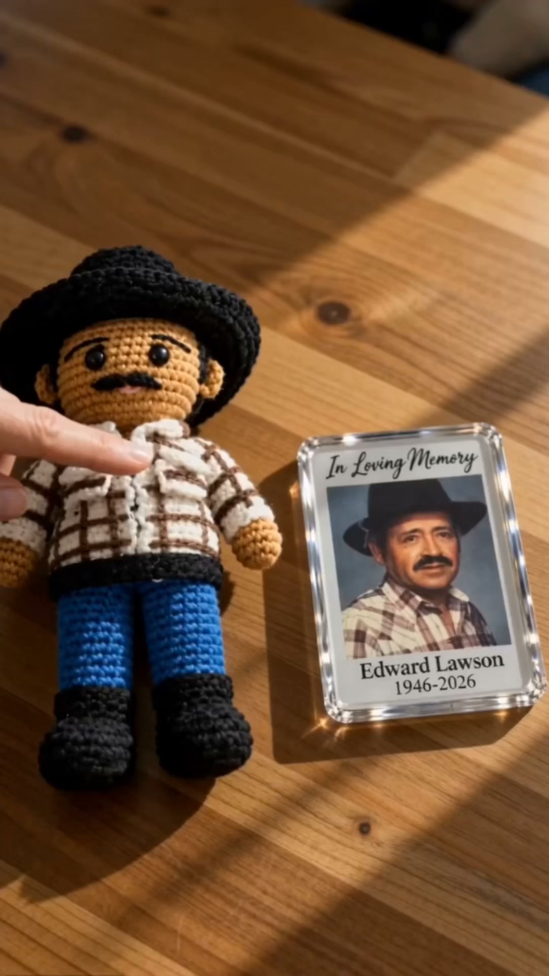 A Crochet Doll Made From Your Photo