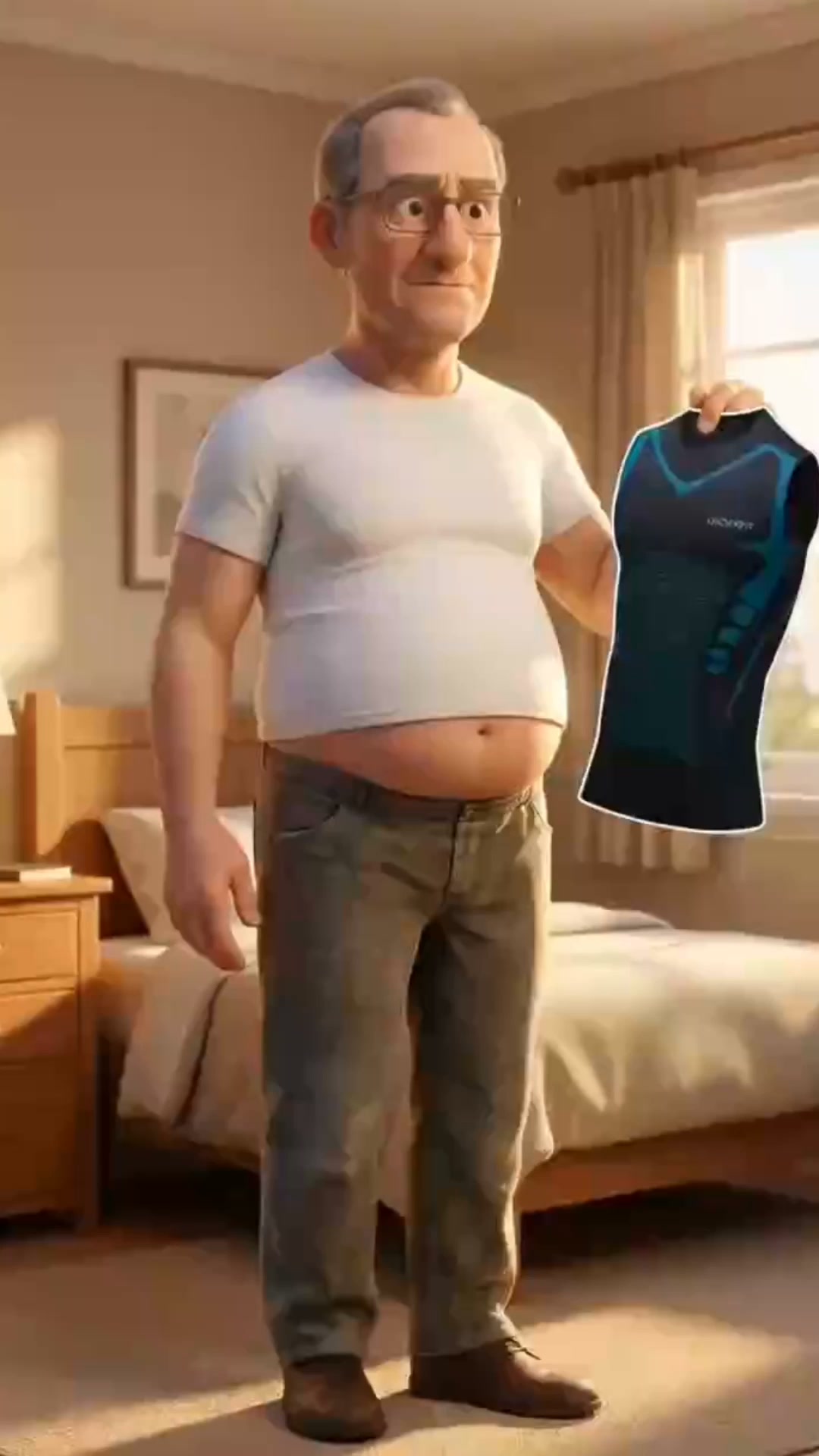 Adeus à barriga de pai