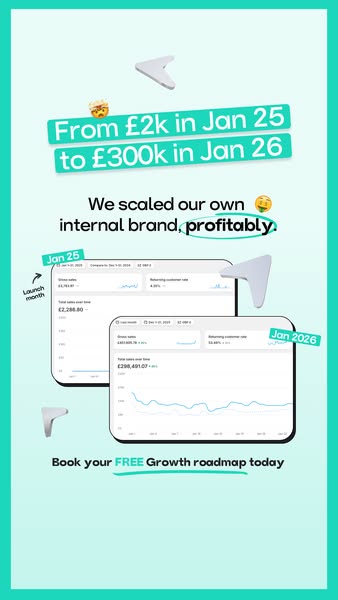 We Scaled Our Own Brand.