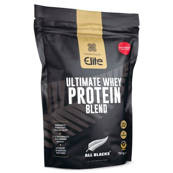 All Blacks Ultimate Whey Protein Blend − Strawberry