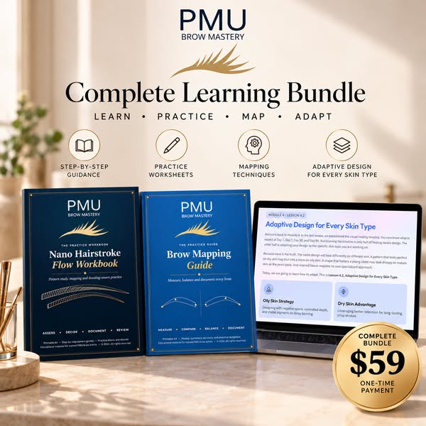 The Complete PMU Brow Mastery Bundle