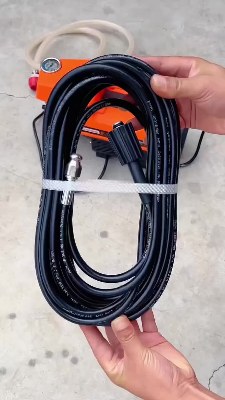 High Pressure Drain Cleaning Hose Kit